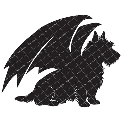 Dragon Wing Australian Terrier Decal