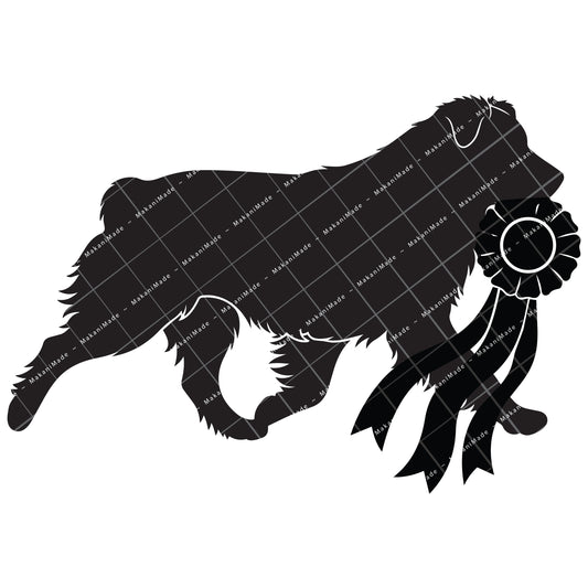 Rosette Winner Australian Shepherd Decal
