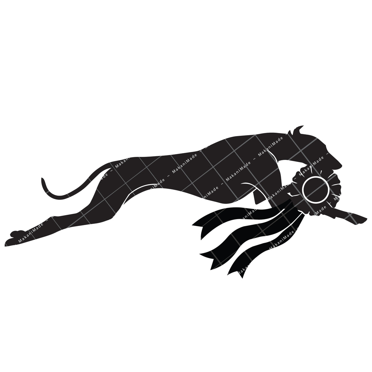 Coursing Rosette Azawakh Decal