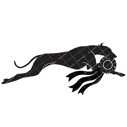 Coursing Rosette Azawakh Decal