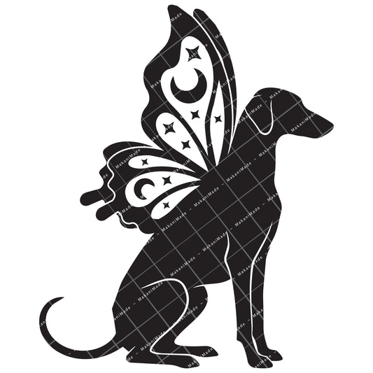 Butterfly Wing Azawakh Decal