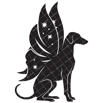 Fairy Wing Azawakh Decal