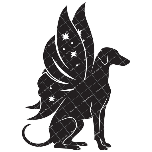 Fairy Wing Azawakh Decal