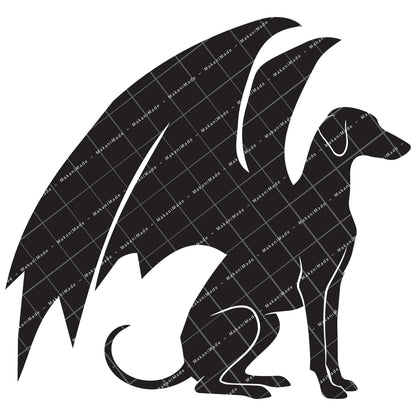 Dragon Wing Azawakh Decal