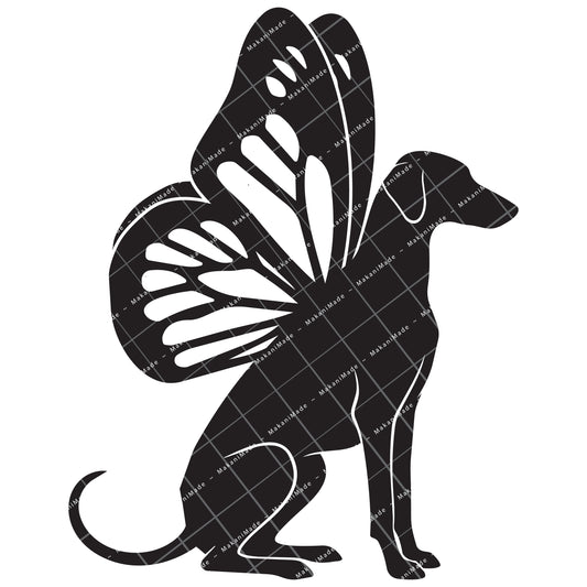 Monarch Wing Azawakh Decal