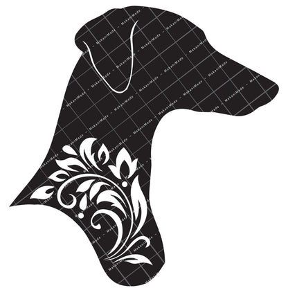 Profile Cutout Azawakh Decal