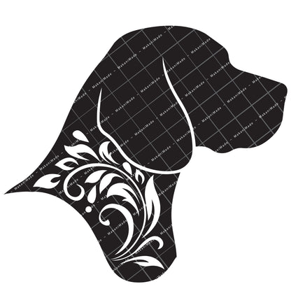 Profile Cutout Beagle Decal