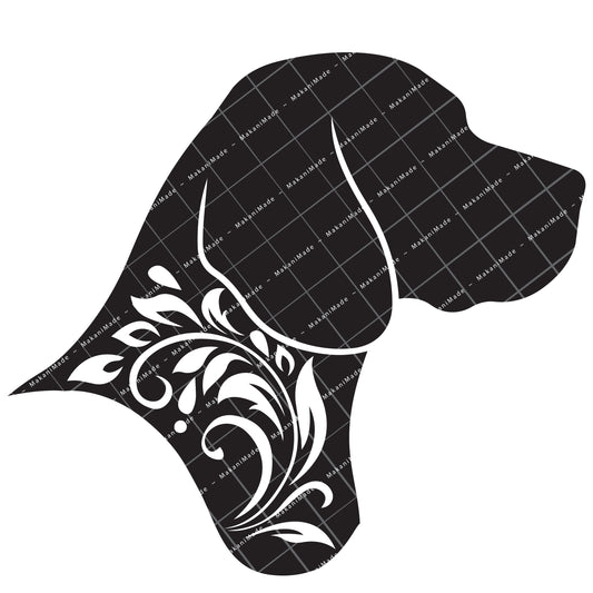 Profile Cutout Beagle Decal