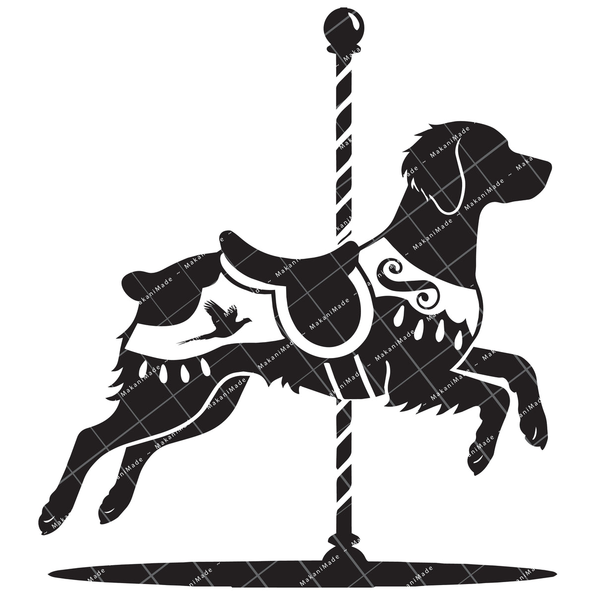 Carousel Brittany Decal