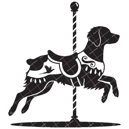 Carousel Brittany Decal