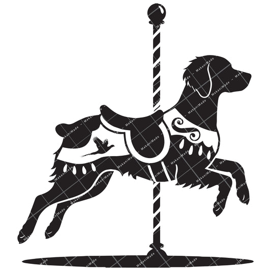 Carousel Brittany Decal