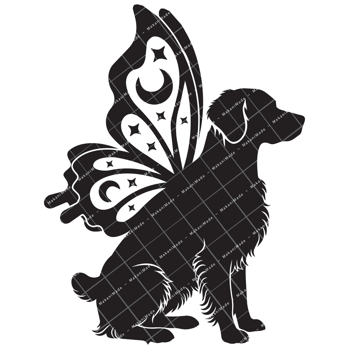Butterfly Wing Brittany Decal
