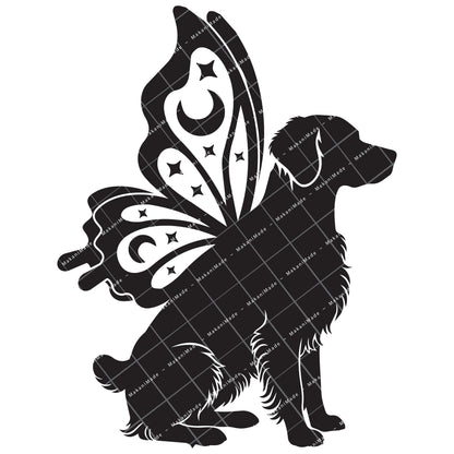 Butterfly Wing Brittany Decal