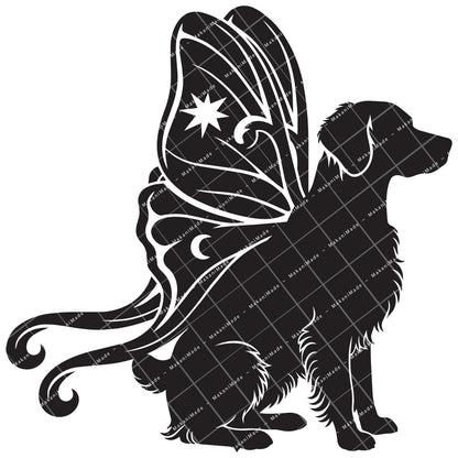 Moth Wing Brittany Decal