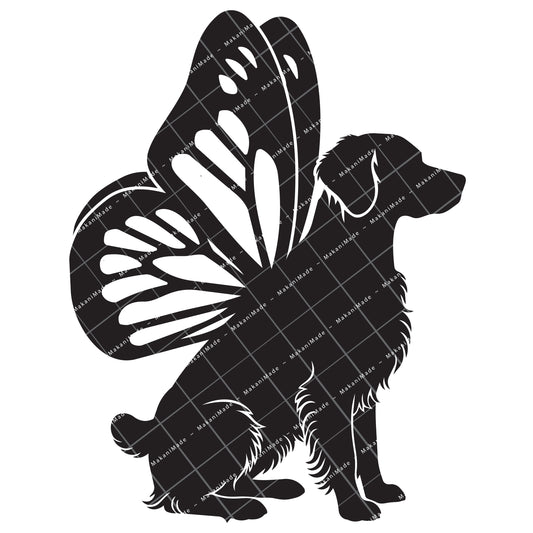Monarch Wing Brittany Decal
