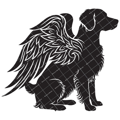 Angel Wing Brittany Decal