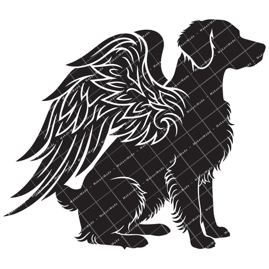 Angel Wing Brittany Decal