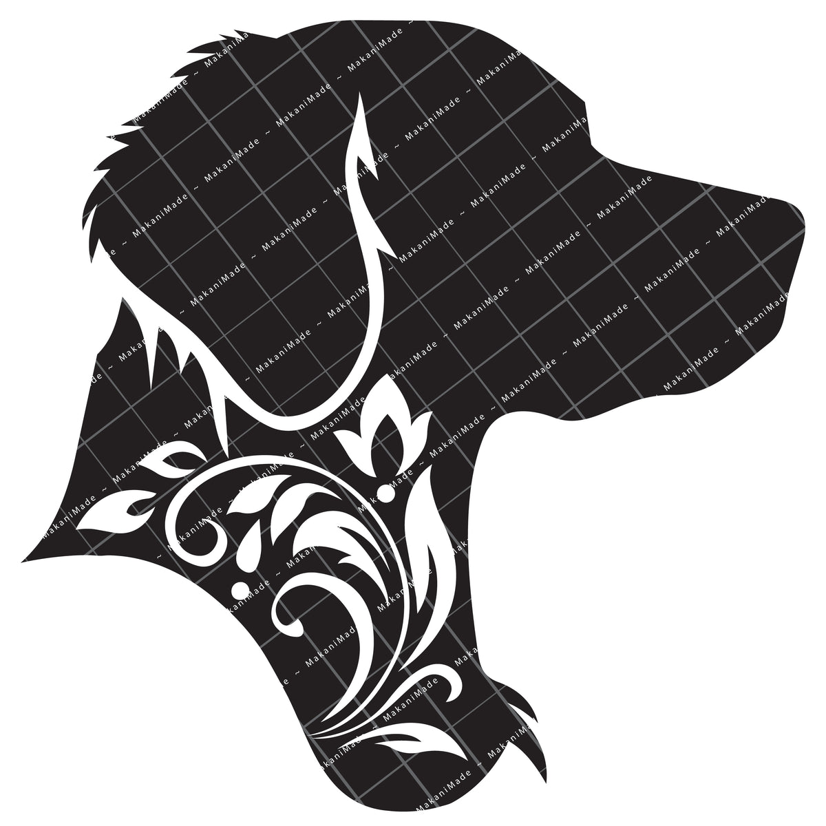 Profile Cutout Brittany Decal