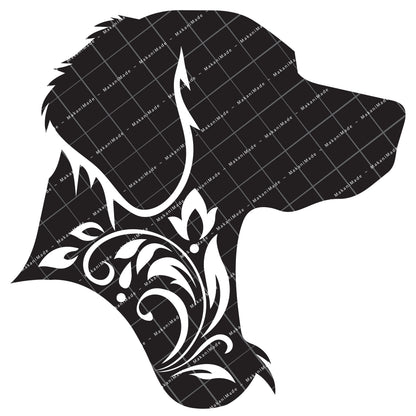 Profile Cutout Brittany Decal