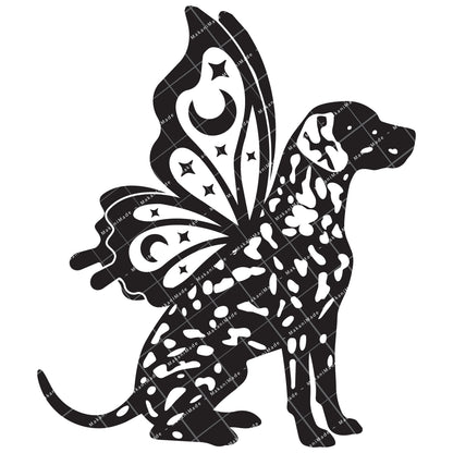 Butterfly Wing Dalmatian Decal