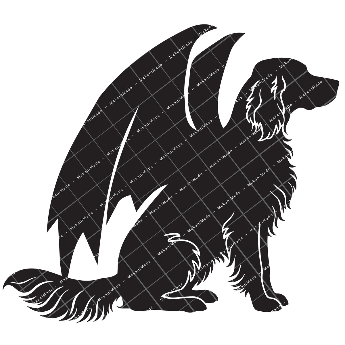 Dragon Wing English Setter Decal