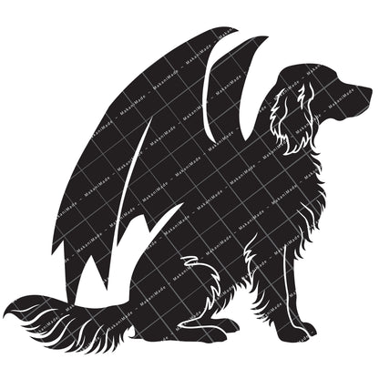 Dragon Wing English Setter Decal