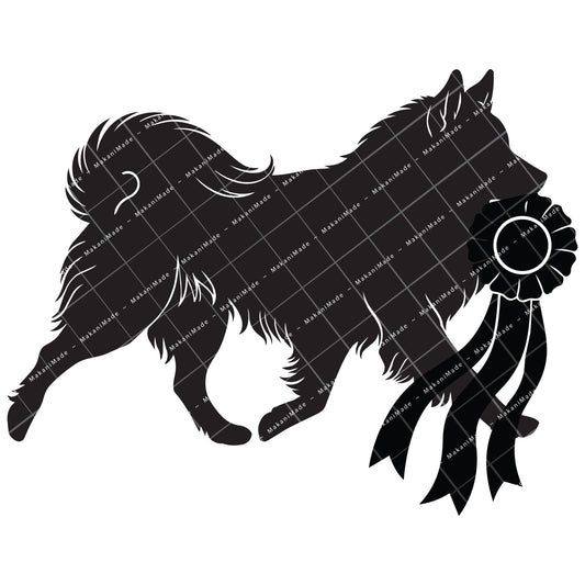 Rosette Winner Icelandic Sheepdog Decal