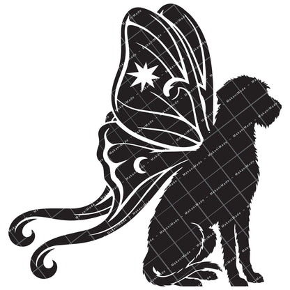 Moth Wing Wolfhound Decal