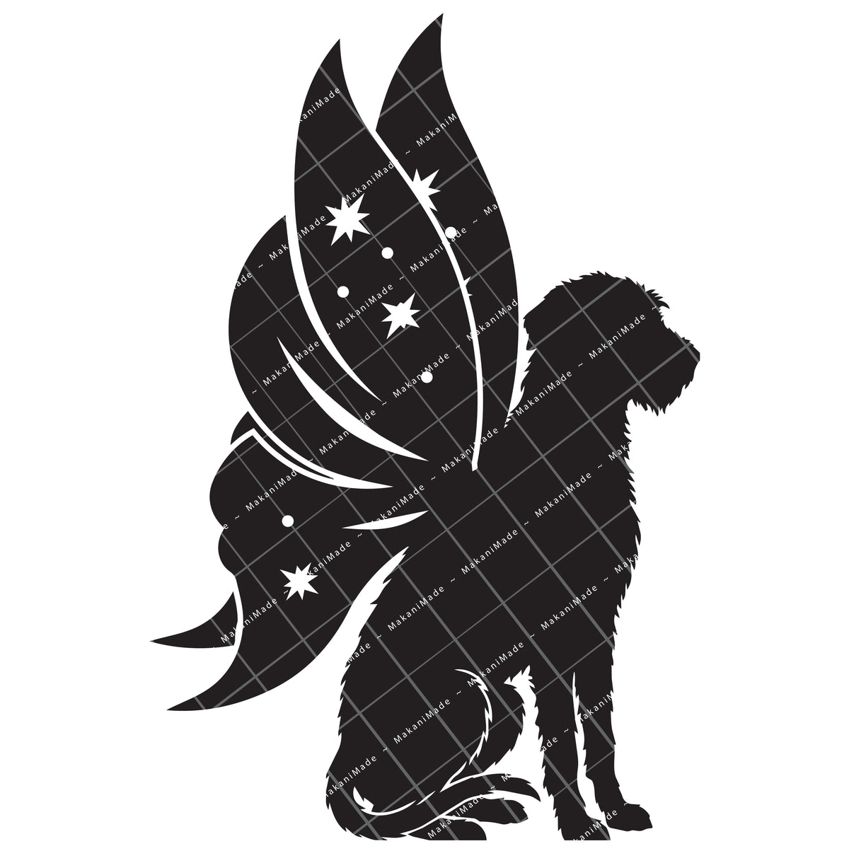 Fairy Wing Wolfhound Decal