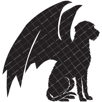 Dragon Wing Wolfhound Decal