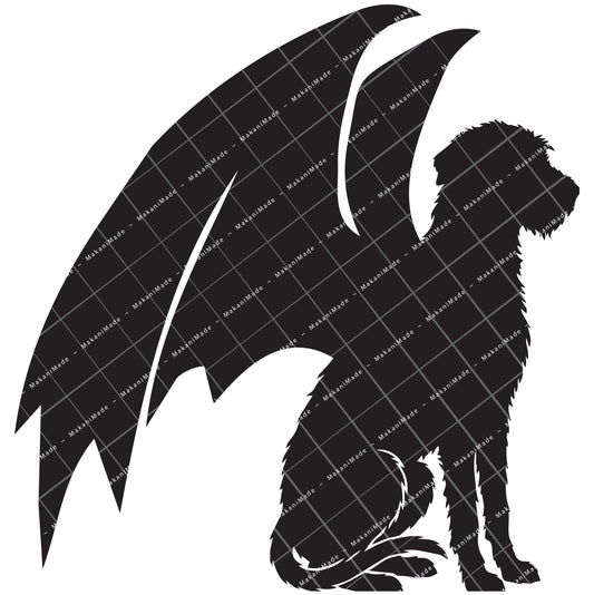 Dragon Wing Wolfhound Decal