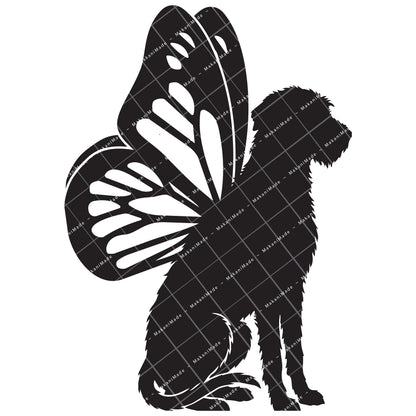 Monarch Wing Wolfhound Decal