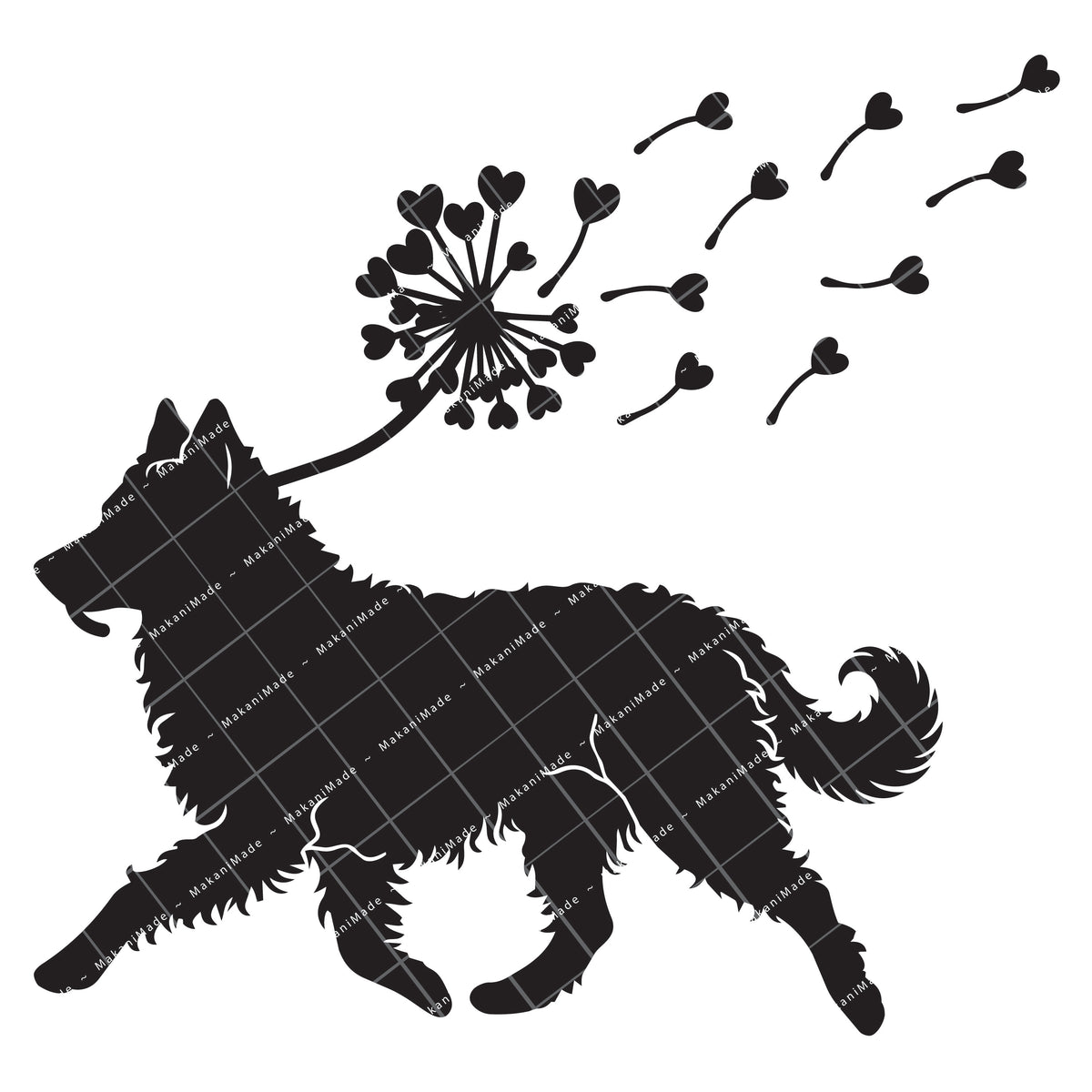 Dandelion Fluff Mudi Decal