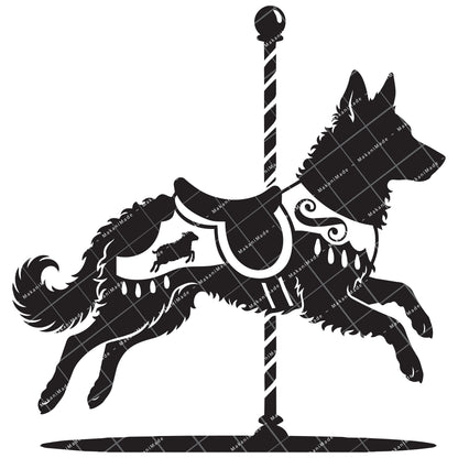 Carousel Mudi Decal