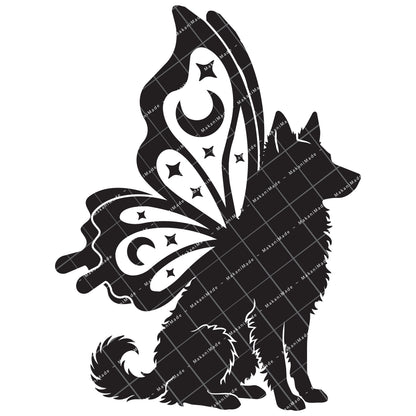 Butterfly Wing Mudi Decal