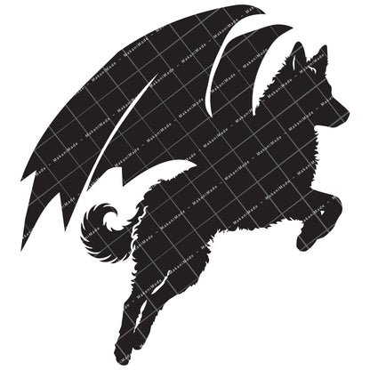 Leaping Dragon Mudi Decal