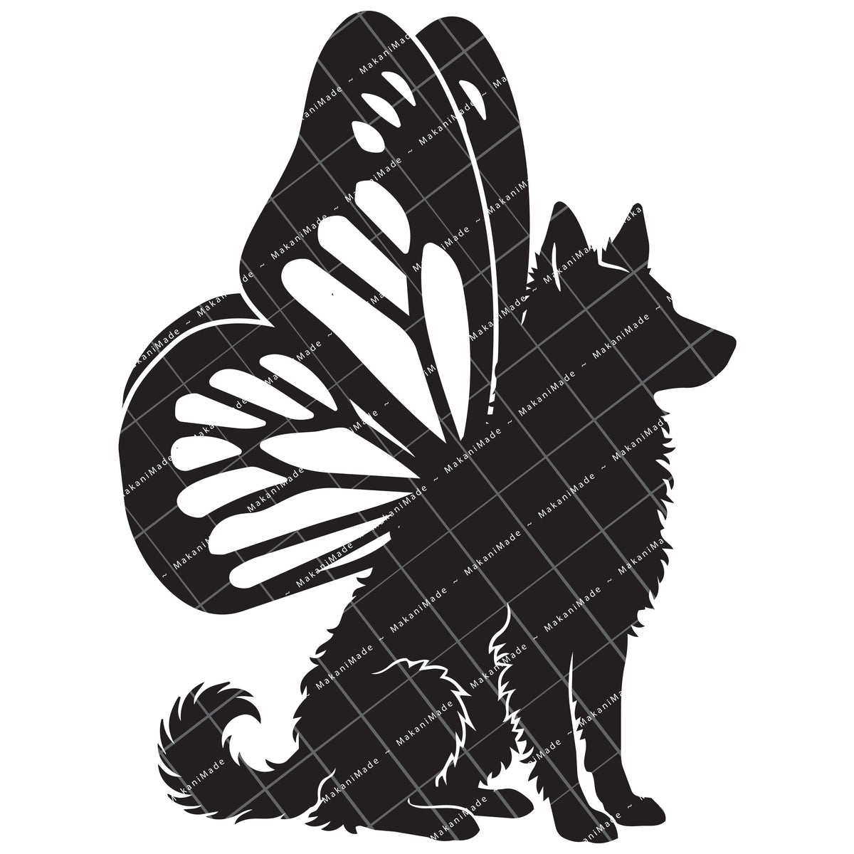 Monarch Wing Mudi Decal