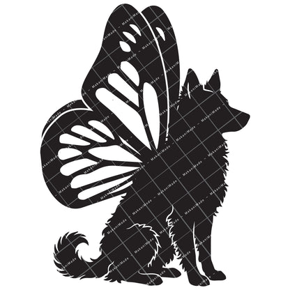 Monarch Wing Mudi Decal