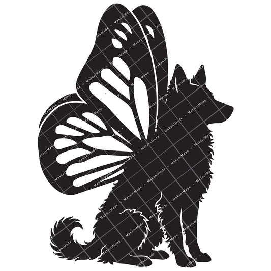 Monarch Wing Mudi Decal