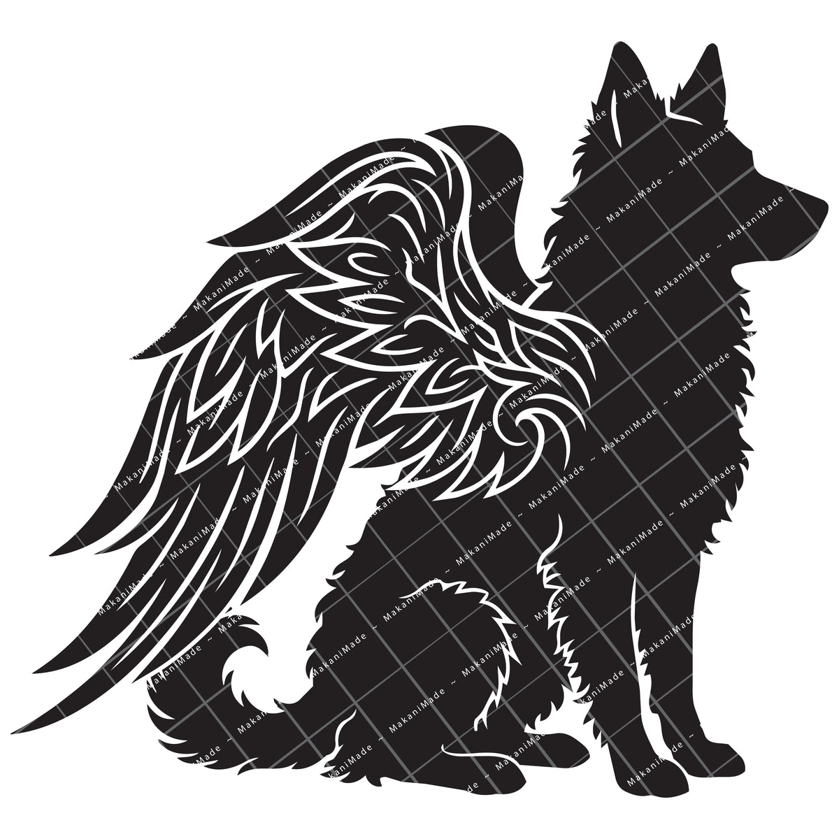 Angel Wing Mudi Decal