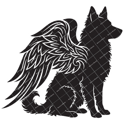 Angel Wing Mudi Decal