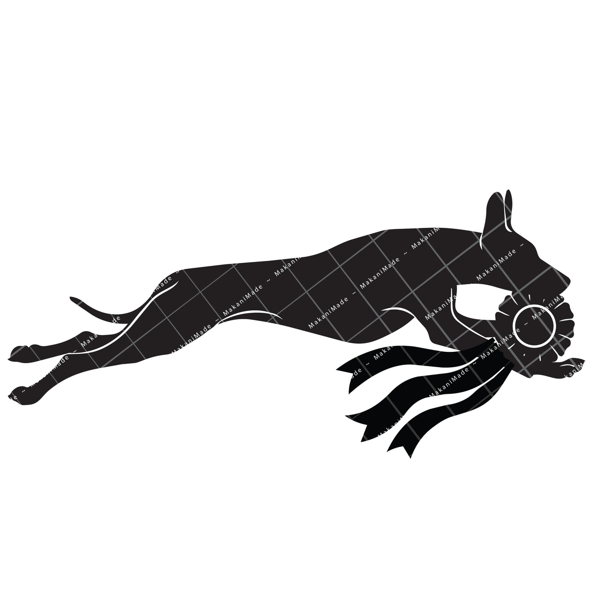 Coursing Rosette Pharaoh Hound Decal
