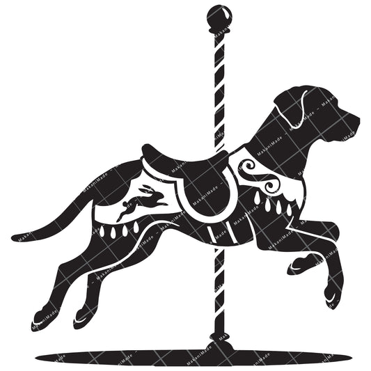 Carousel Rhodesian Ridgeback Decal