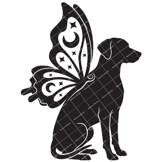Butterfly Wing Rhodesian Ridgeback Decal