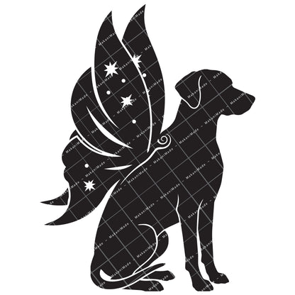 Fairy Wing Rhodesian Ridgeback Decal