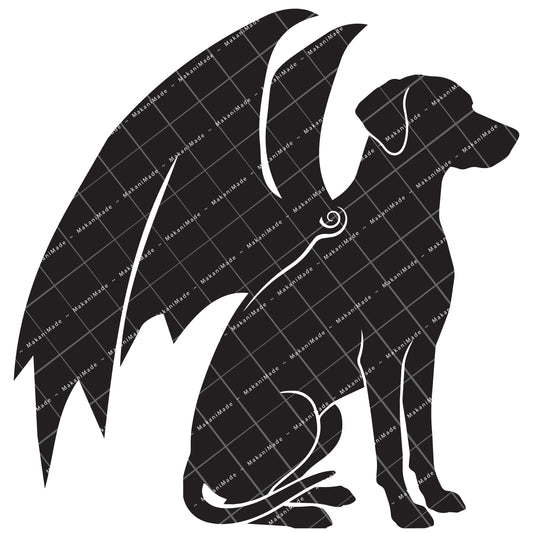 Dragon Wing Rhodesian Ridgeback Decal