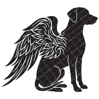 Angel Wing Rhodesian Ridgeback Decal