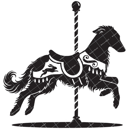 Carousel Silken Windhound Decal
