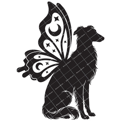 Butterfly Wing Silken Windhound Decal