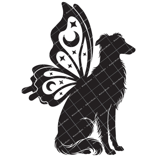 Butterfly Wing Silken Windhound Decal